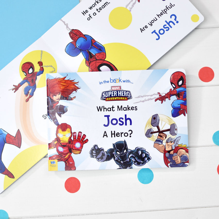 What Makes Me A Hero Board Book