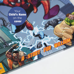 Marvel’s Spider-man Beginnings Story Book [Custom Name Print OK]
