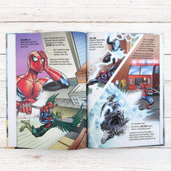 Marvel’s Spider-man Beginnings Story Book [Custom Name Print OK]