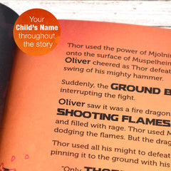 Marvel’s Thor Ragnarok Story Book [Custom Name Print OK]