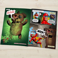 Mega Dad Personalized Comic Book