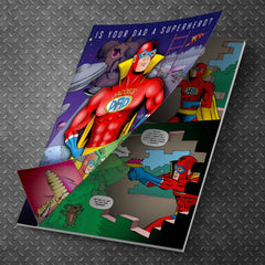 Mega Dad Personalized Comic Book