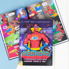 Mega Dad Personalized Comic Book