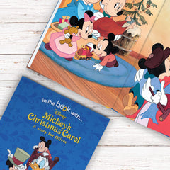 Personalized Disney Mickey's Christmas Carol Story Book