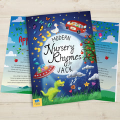 Personalized Modern Nursery Rhymes Book