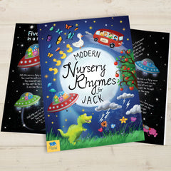 Personalized Modern Nursery Rhymes Book