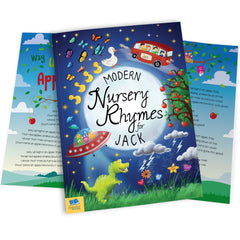 Personalized Modern Nursery Rhymes Book