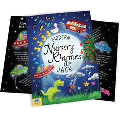 Personalized Modern Nursery Rhymes Book