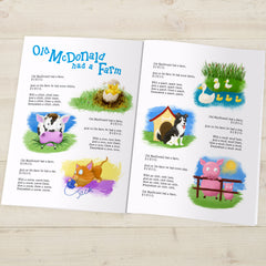 Personalized Modern Nursery Rhymes Book