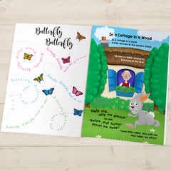 Personalized Modern Nursery Rhymes Book