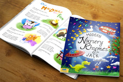 Personalized Modern Nursery Rhymes Book