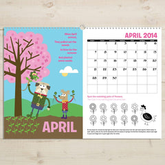 Personalized Months of the Year Activity Book