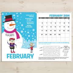 Personalized Months of the Year Activity Book