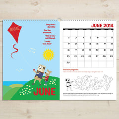 Personalized Months of the Year Activity Book