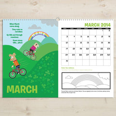 Personalized Months of the Year Activity Book