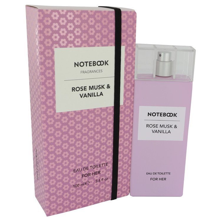 Notebook Rose Musk & Vanilla Eau De Toilette Spray By Selectiva SPA