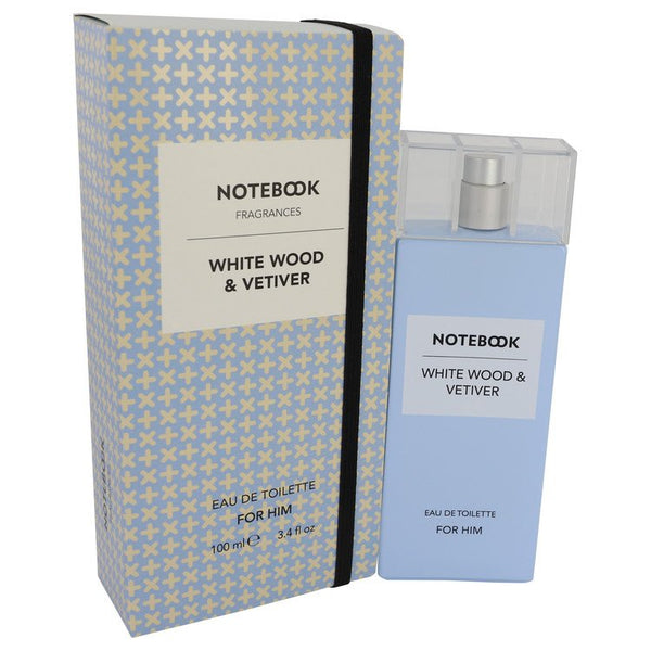 Notebook White Wood & Vetiver Eau De Toilette Spray By Selectiva SPA