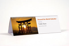 Personalized Around the World Calendar