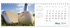 Personalized Golf Calendar