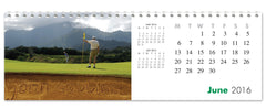 Personalized Golf Calendar