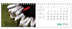Personalized Golf Calendar