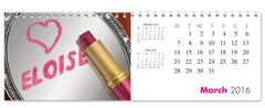 Personalized All Things Pink Calendar