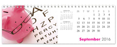 Personalized All Things Pink Calendar