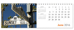 Personalized Around the World Calendar