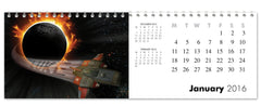 Personalized Sci-Fi Calendar