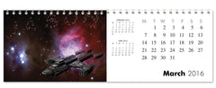 Personalized Sci-Fi Calendar