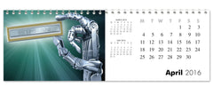 Personalized Sci-Fi Calendar