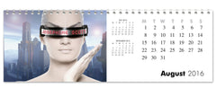 Personalized Sci-Fi Calendar