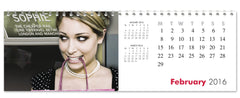 Personalized Shop 'til you Drop Calendar