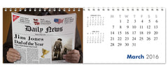 Personalized Best Dad Calendar