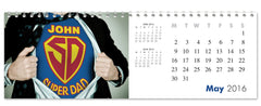 Personalized Best Dad Calendar