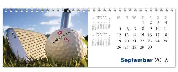 Personalized Best Dad Calendar