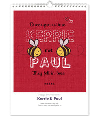 Personalized Anniversary Calendar