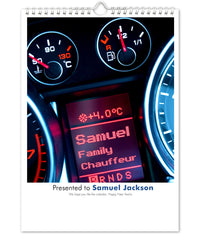 Personalized Best Dad Calendar