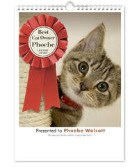 Personalized Cats Calendar