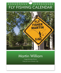 Personalized Fly Fishing Calendar