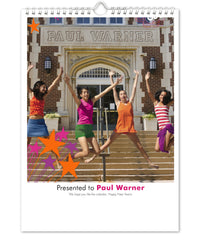 Personalized High School Cool Calendar