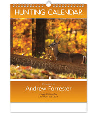 Personalized Hunting Calendar