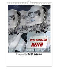 Personalized Sci-Fi Calendar