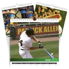 Personalized Baseball Calendar