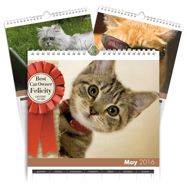 Personalized Cats Calendar