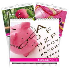 Personalized All Things Pink Calendar