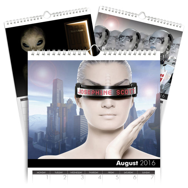 Personalized Sci-Fi Calendar