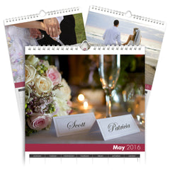 Personalized Wedding Calendar