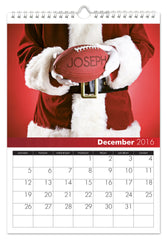 Personalized Football Calendar