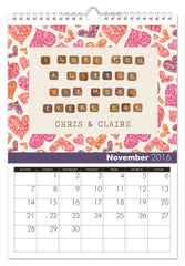 Personalized Anniversary Calendar